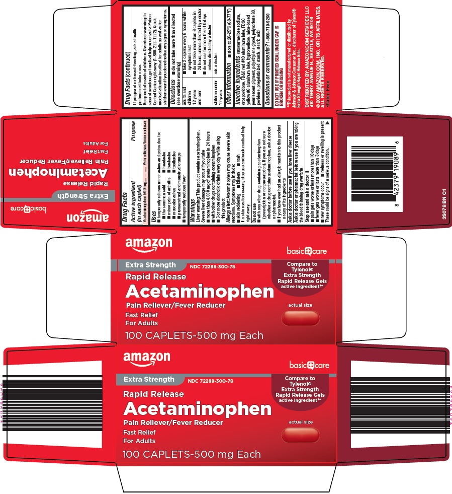 Pill image for Amazon Acetaminophen Drug Facts