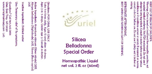 Pill image for Silicea Belladonna Special Order