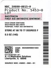 Pill image for Bacitracin Drug Facts