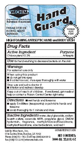 Pill image for Hand Guard High Foaming Antiseptic Hand And Body Wash 6876 Drug Facts And Label