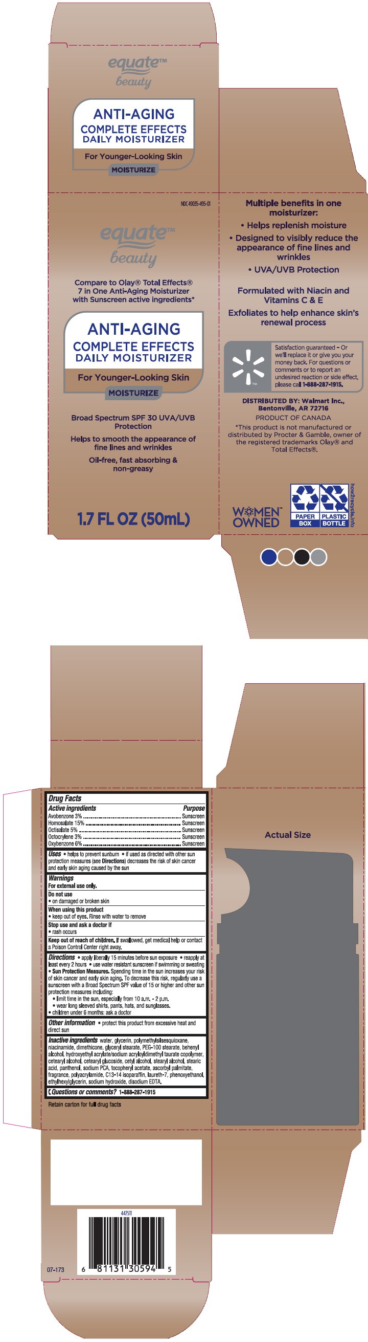 Pill image for Equate™ Beauty Daily Moisturizer Spf-30