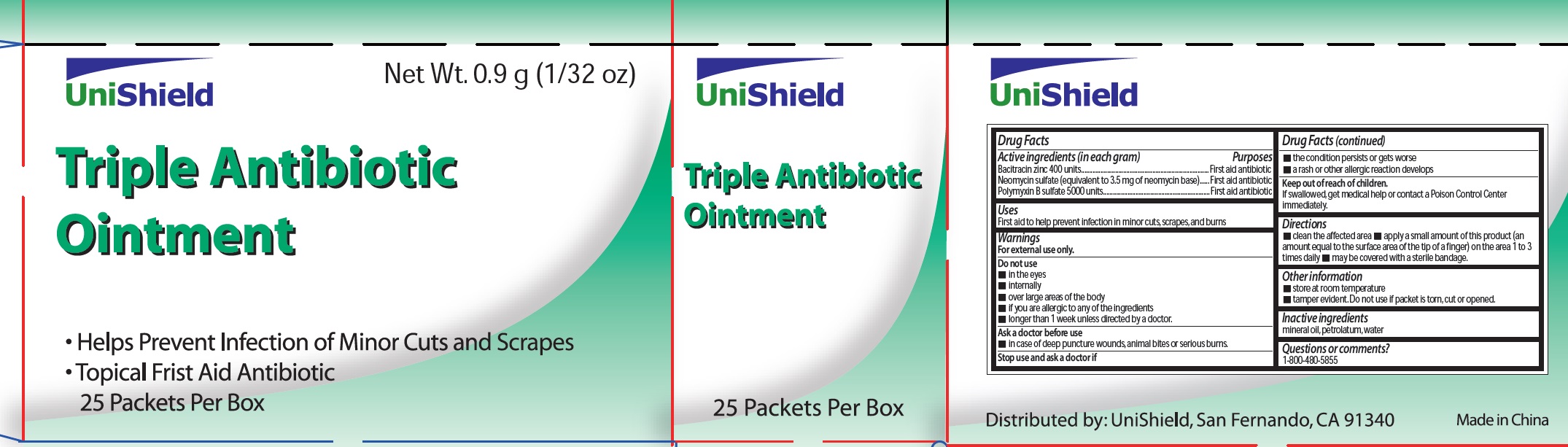 Pill image for 49314-0006, Unishield Antibiotic Oniment