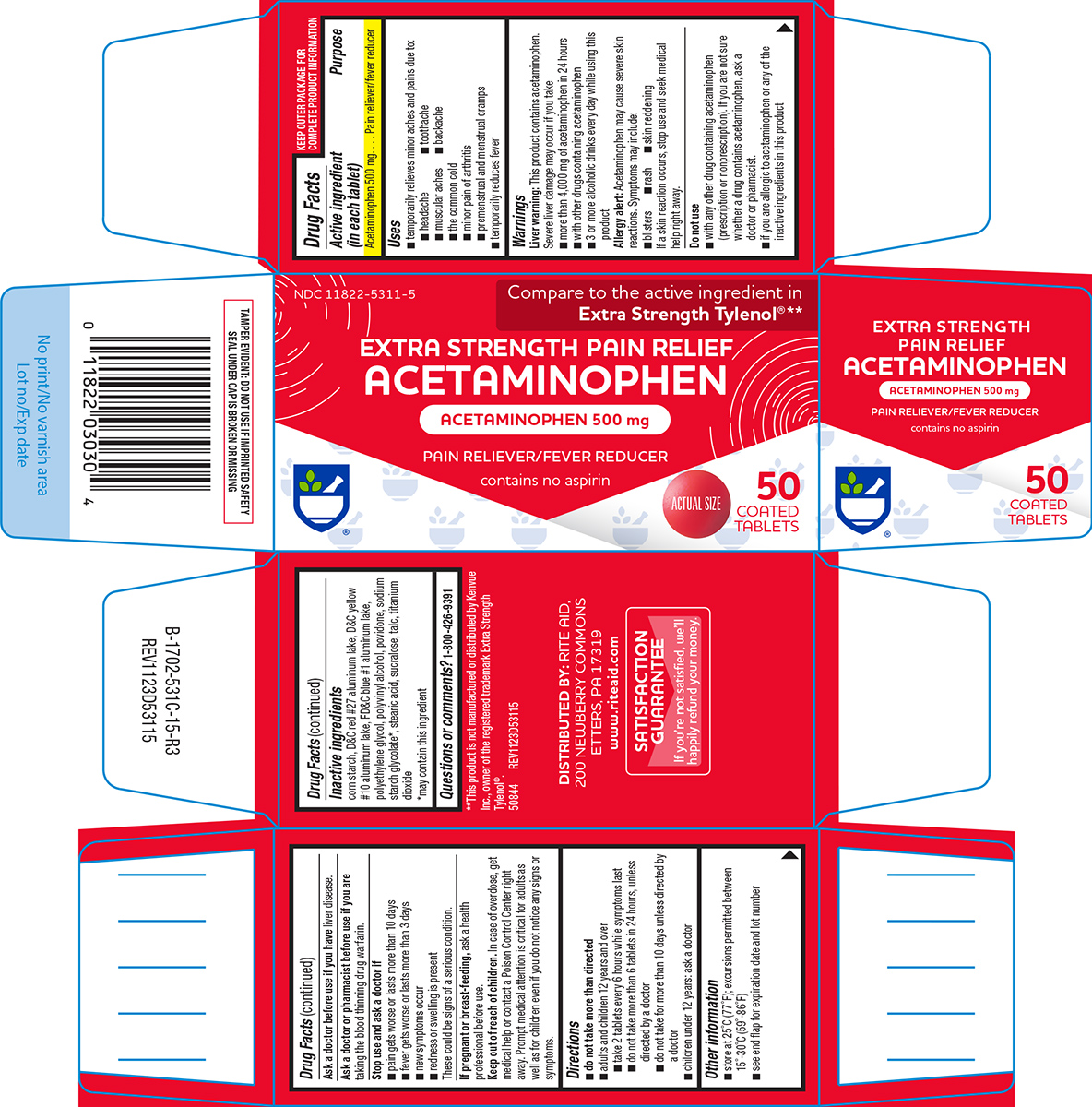 Pill image for Rite Aid 44-531c