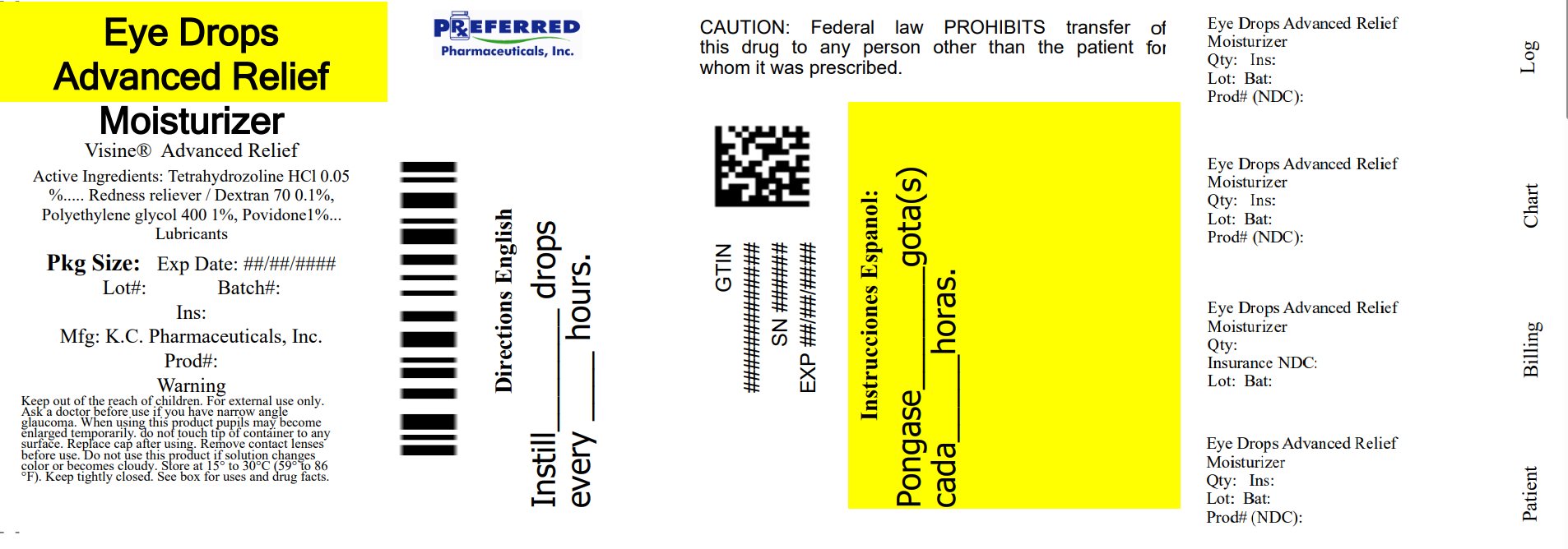 Pill image for Goodsense Eye Drops Advanced Relief Moisturizer (pld)