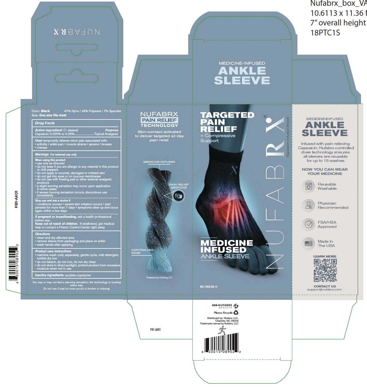 Pill image for 72490-039 Nufabrx Ankle Sleeve