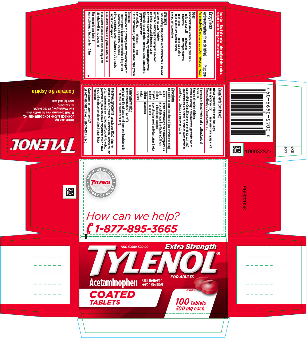 Pill image for Extra Strength Tylenol