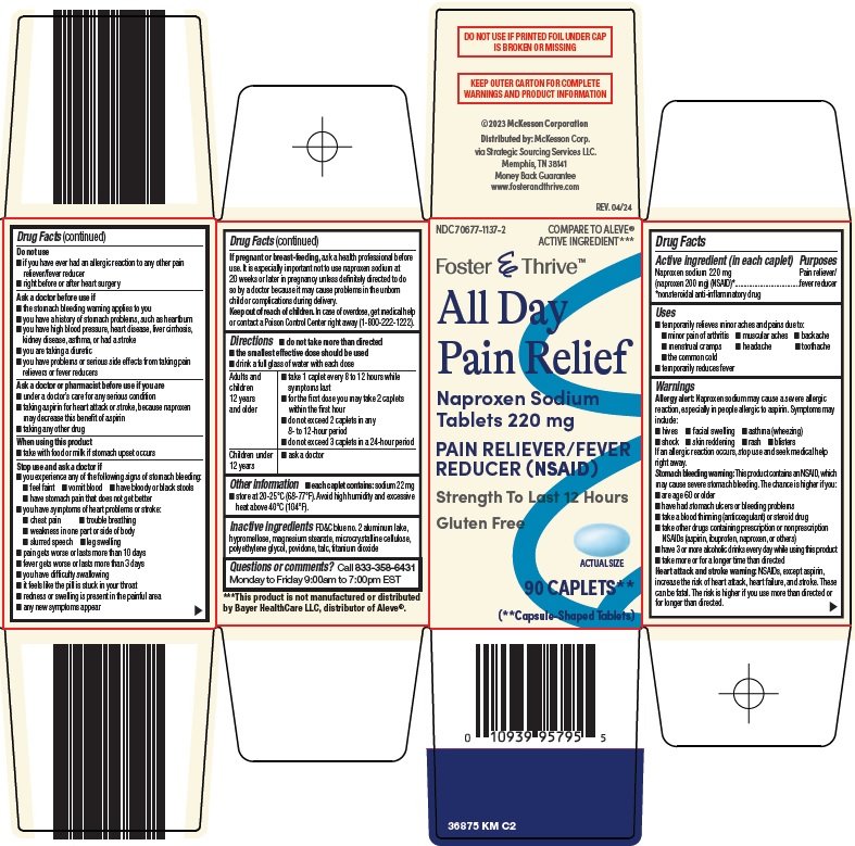 Pill image for Mckesson All Day Pain Relief Drug Facts