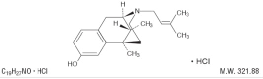 Pill image for pentazocine and naloxone tablets, usp civ