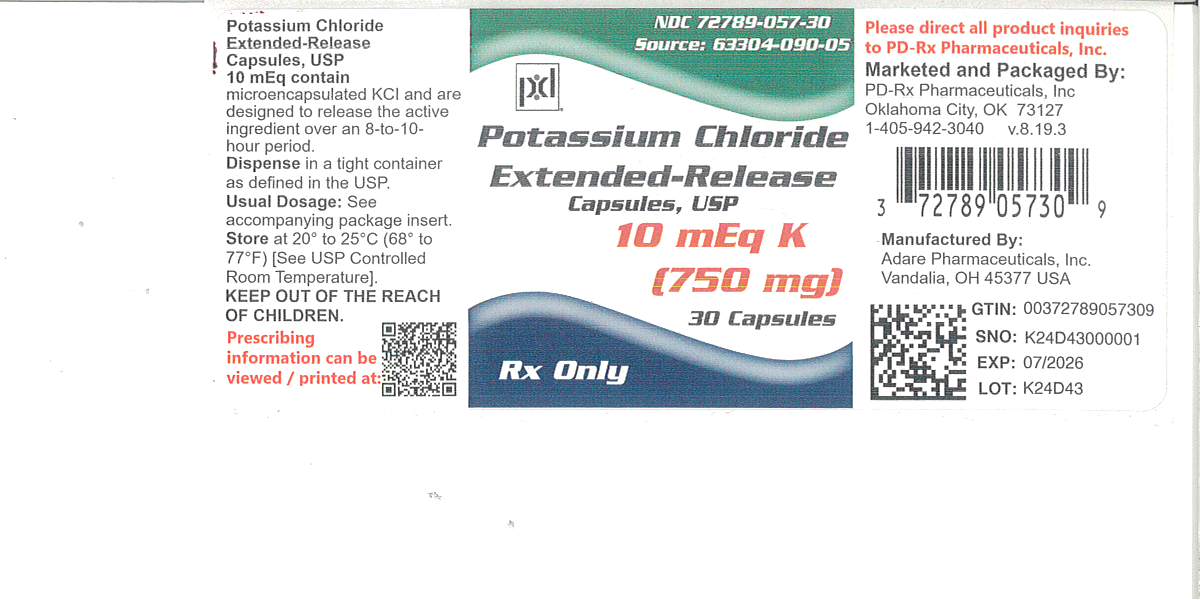Pill image for These Highlights Do Not Include All The Information Needed To Use Potassium Chloride Extended-release Capsules Safely And Effectively. See Full Prescribing Information For Potassium Chloride Extended-release Capsules.