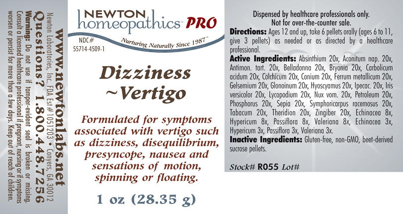 Pill image for Dizziness - vertigo