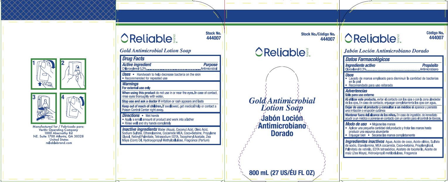 Pill image for Reliable® Gold Antimicrobial Lotion Soap