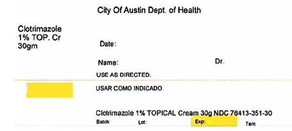 Pill image for Clotrimazole Cream Usp,1%