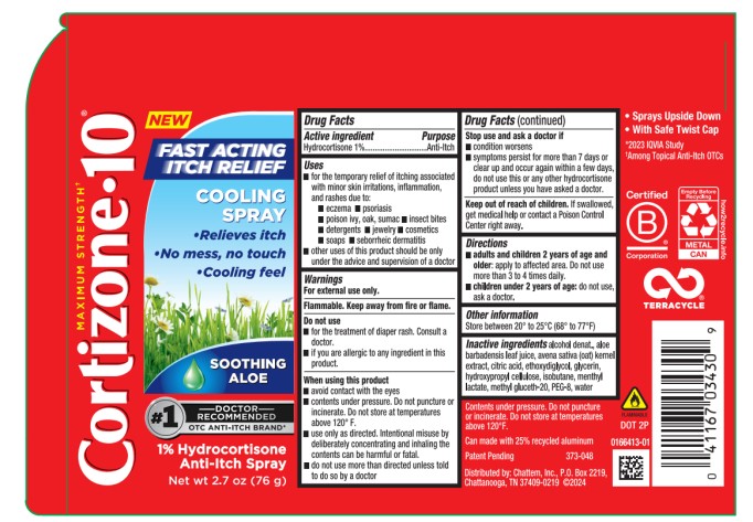 Pill image for Cortizone 10 Cooling Spray
