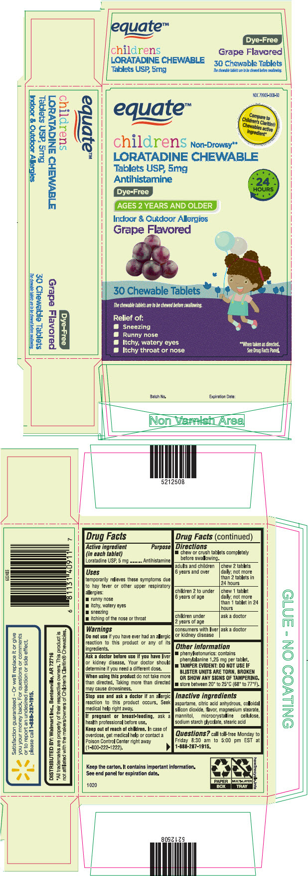 Pill image for Dye-free Childrens Loratadine