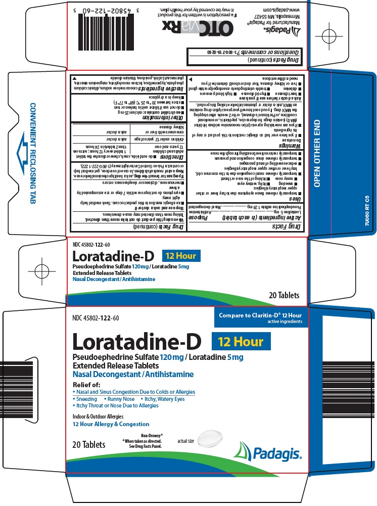 Pill image for Loratadine-d 12 Hour Drug Facts