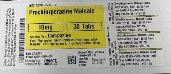 Pill image for Prochlorperazine Maleate