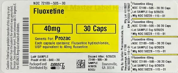 Pill image for Fluoxetine Hcl
