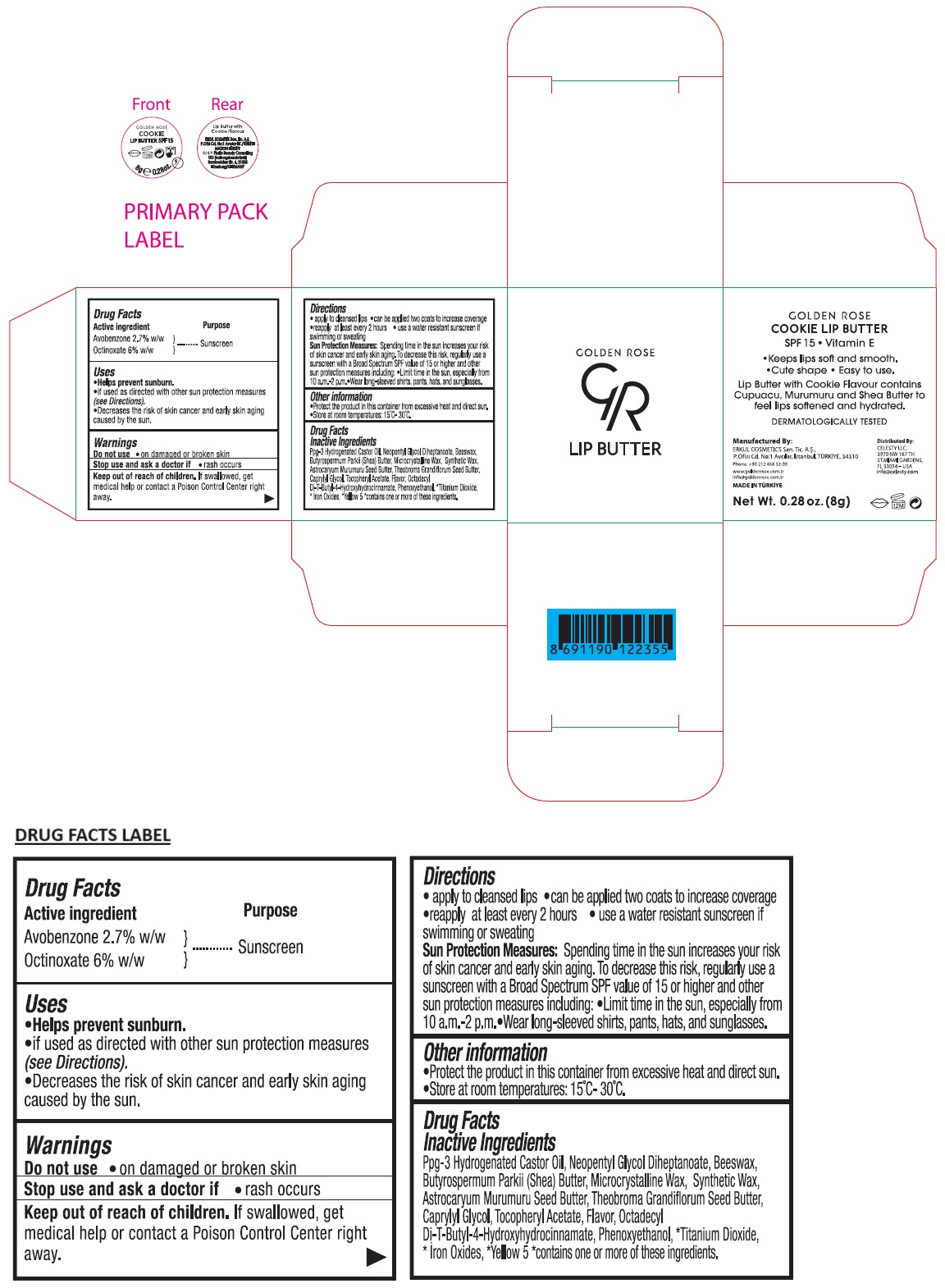 Pill image for Gr Lip Butter Cookie Spf 15