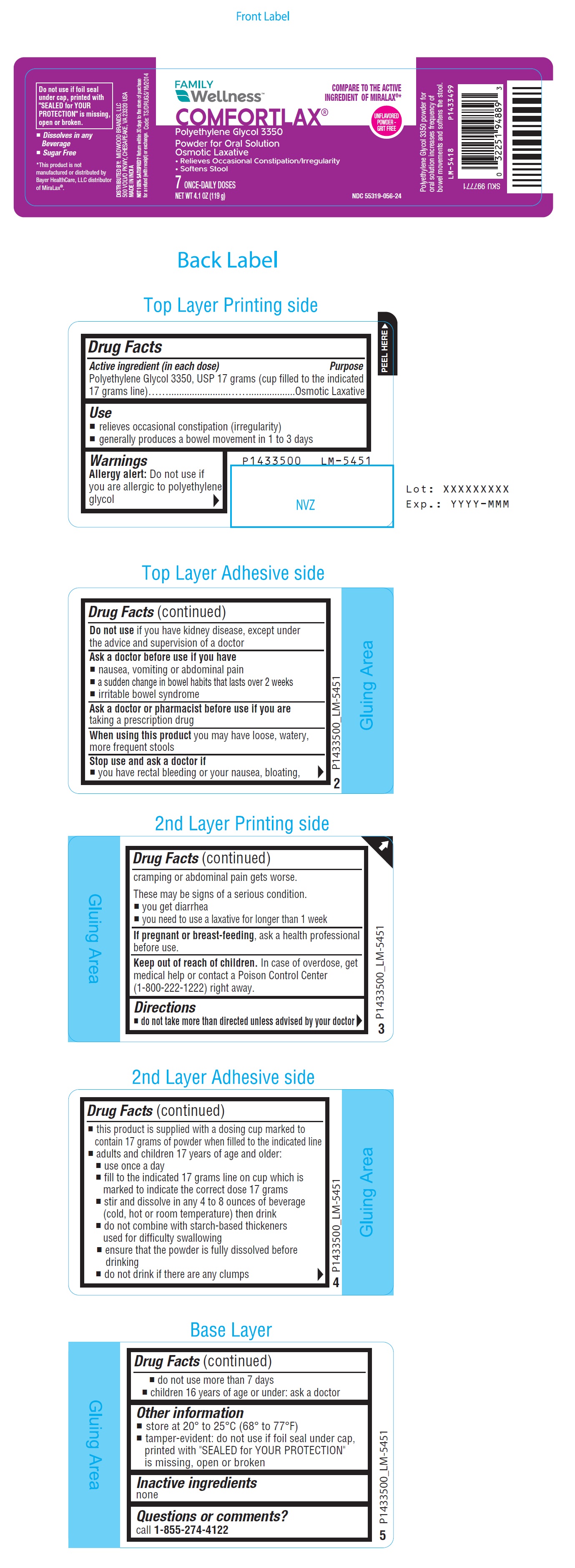 Pill image for Polyethylene Glycol 3350 Powder For Oral Solution