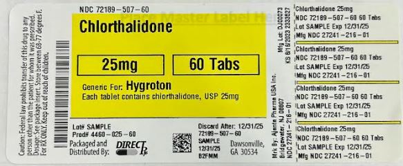 Pill image for Chlorthalidone
