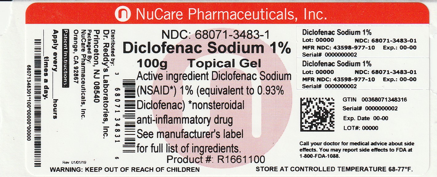 Pill image for Diclofenac Sodium Topical Gel, 1%