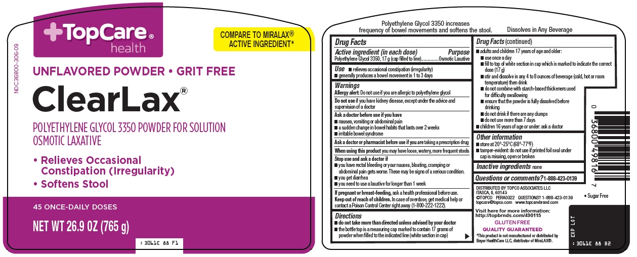 Pill image for Topco Associates Llc. Clearlax®