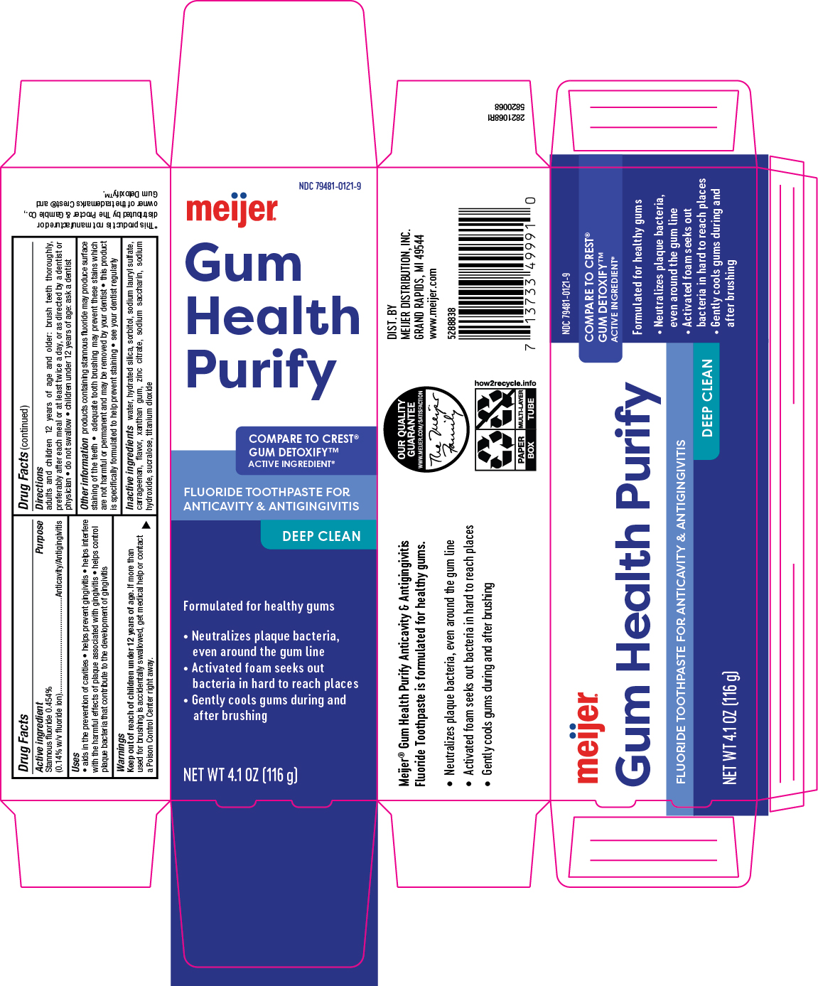 Pill image for 5820068 Meijer Gum Detoxify