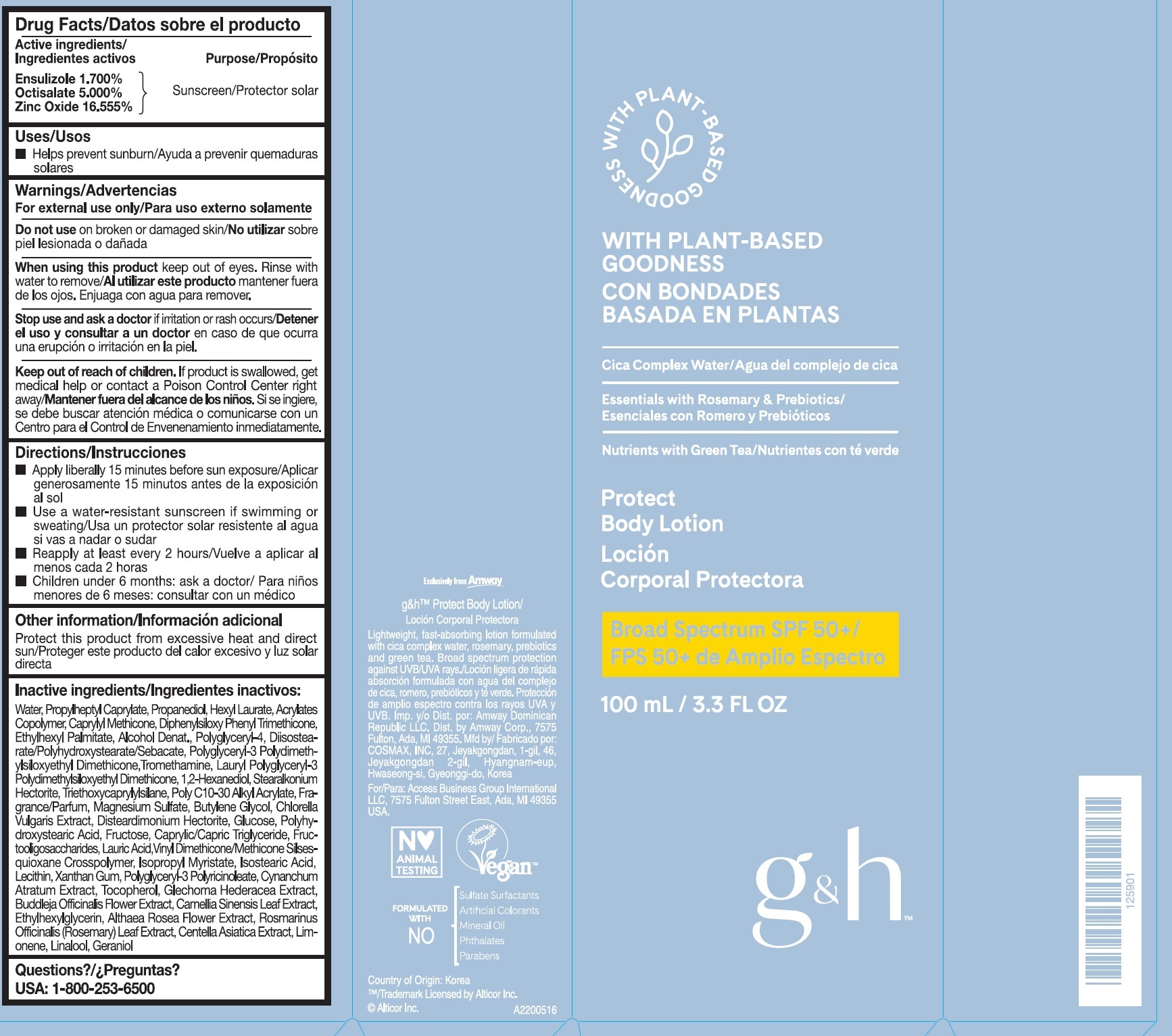 Pill image for G&h Protect Body Lotion