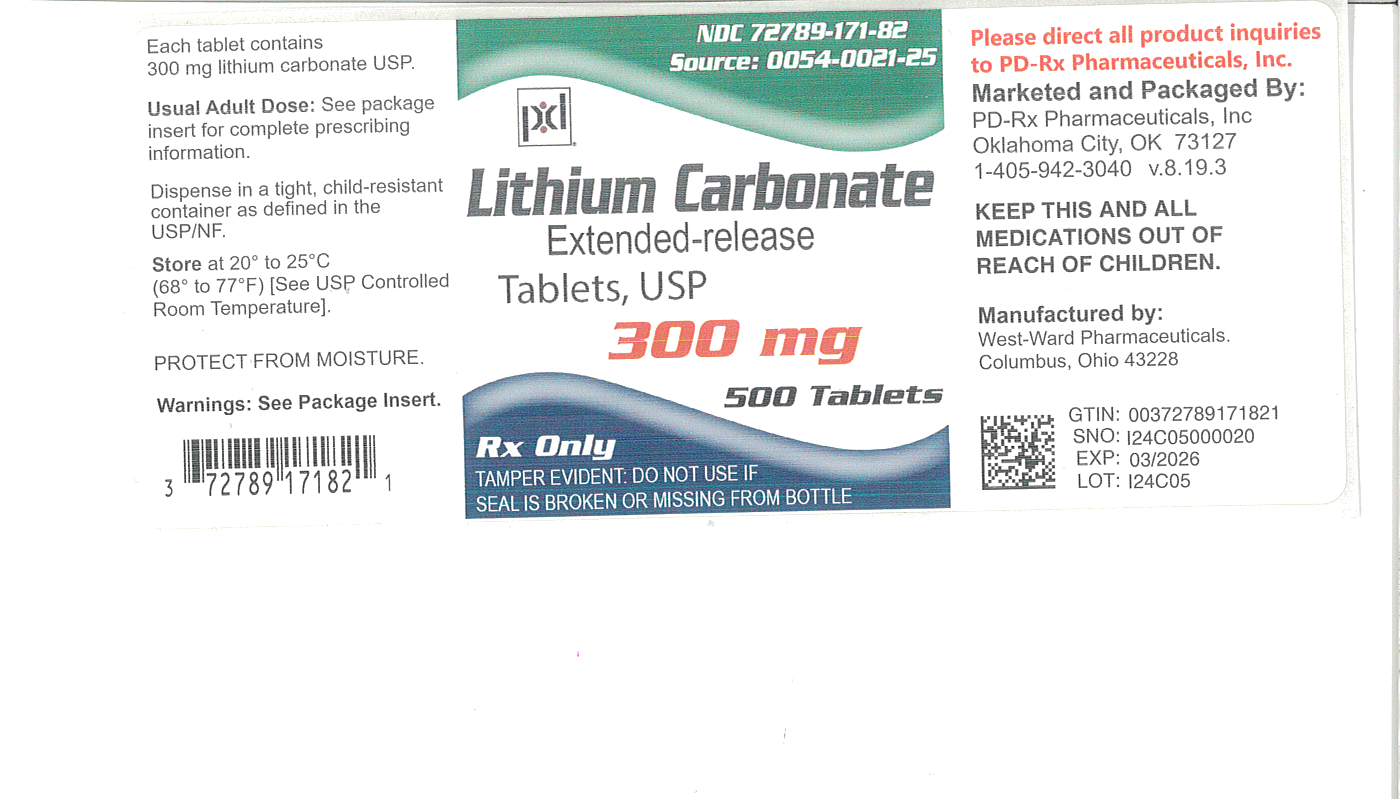 Pill image for Lithium Carbonate Extended-release Tablets, Usp