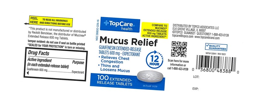 Pill image for Topcare Health Mucus Relief