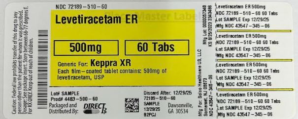 Pill image for Levetiracetam Er