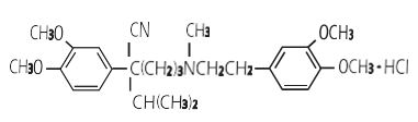 Pill image for verapamil hydrochloride injection, usp