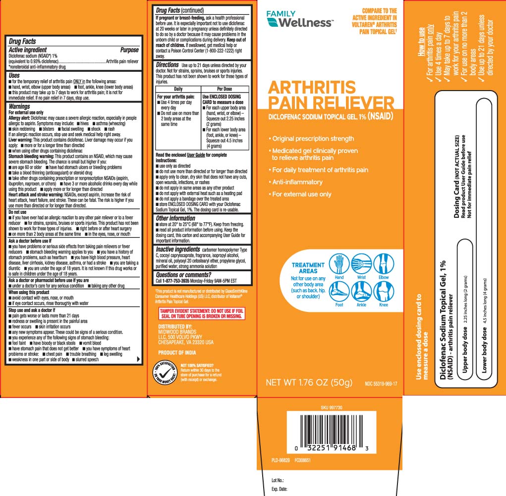 Pill image for Diclofenac Sodium 1 Percent Gel Arthritis Pain Aml Delisted