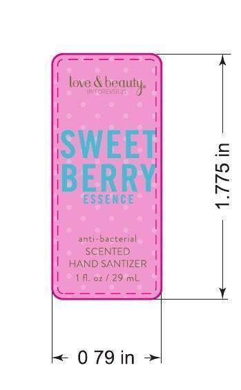 Pill image for Sweet Berry Essence Scented Hand Sanitizer By Forever 21