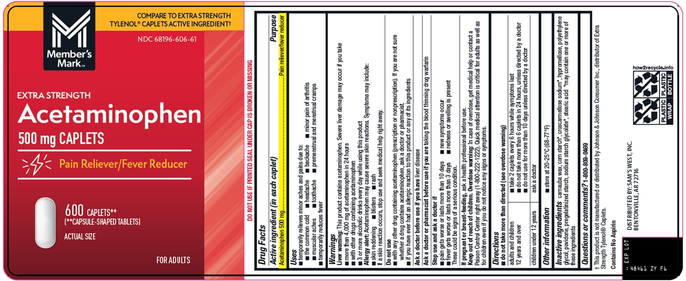 Pill image for Sam’s West, Inc. Acetaminophen Drug Facts