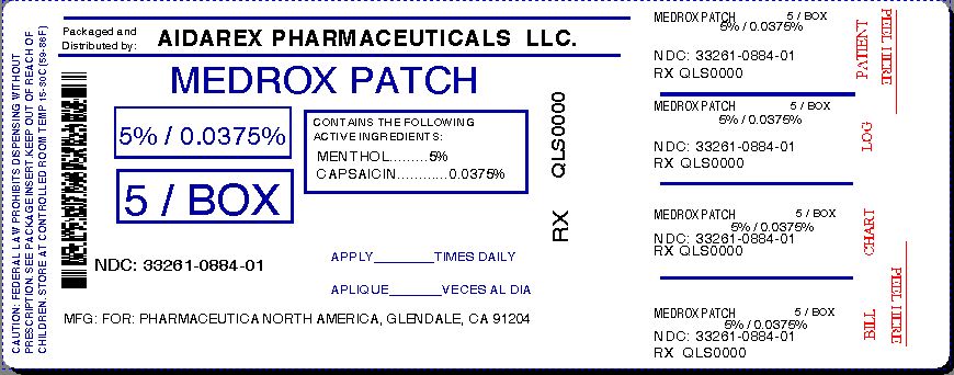 Pill image for Medrox Patch