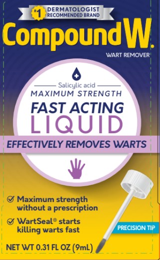 Pill image for Compound W Liquid - First Aid