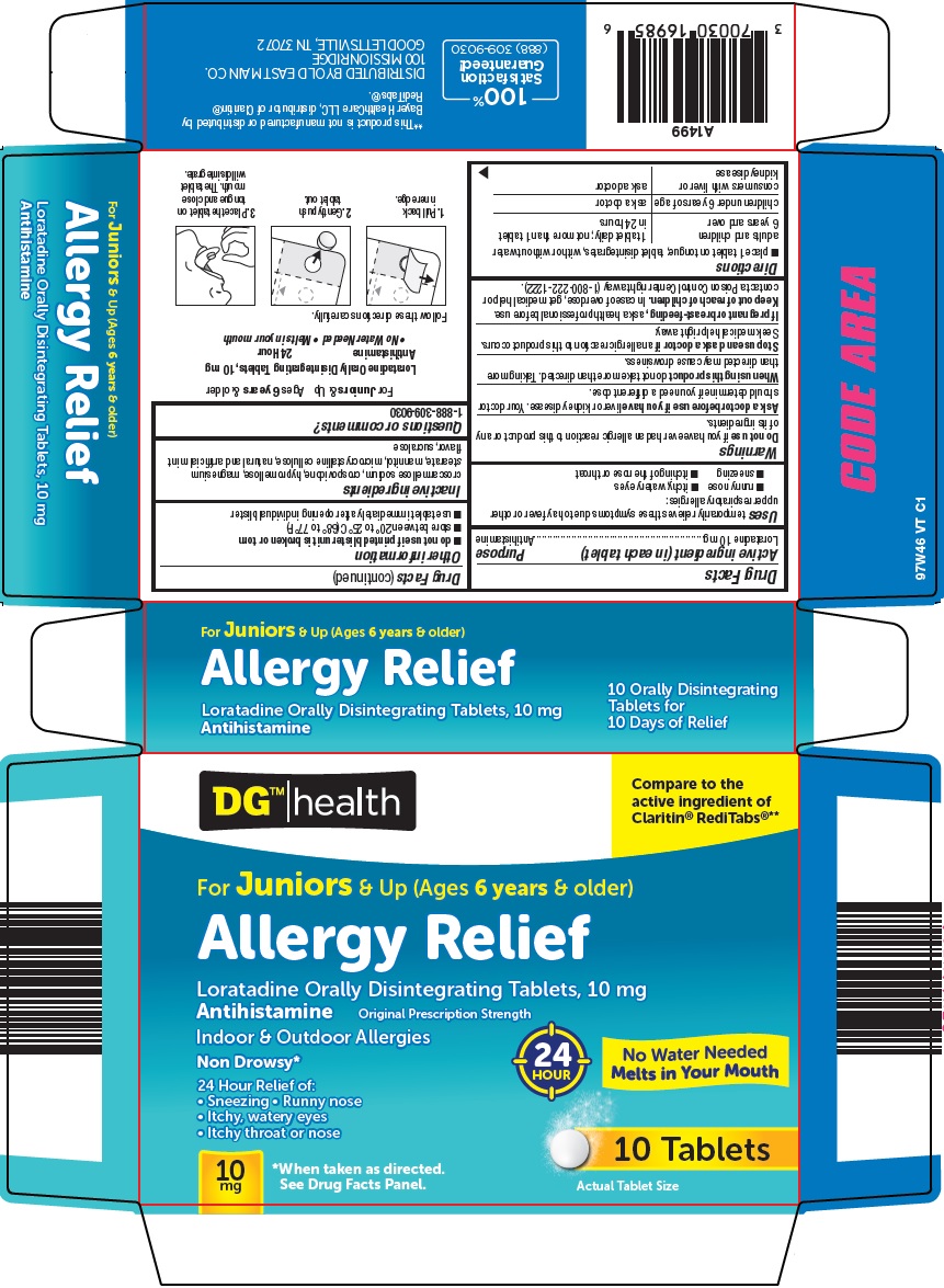 Pill image for Dolgencorp, Llc Allergy Relief Drug Facts