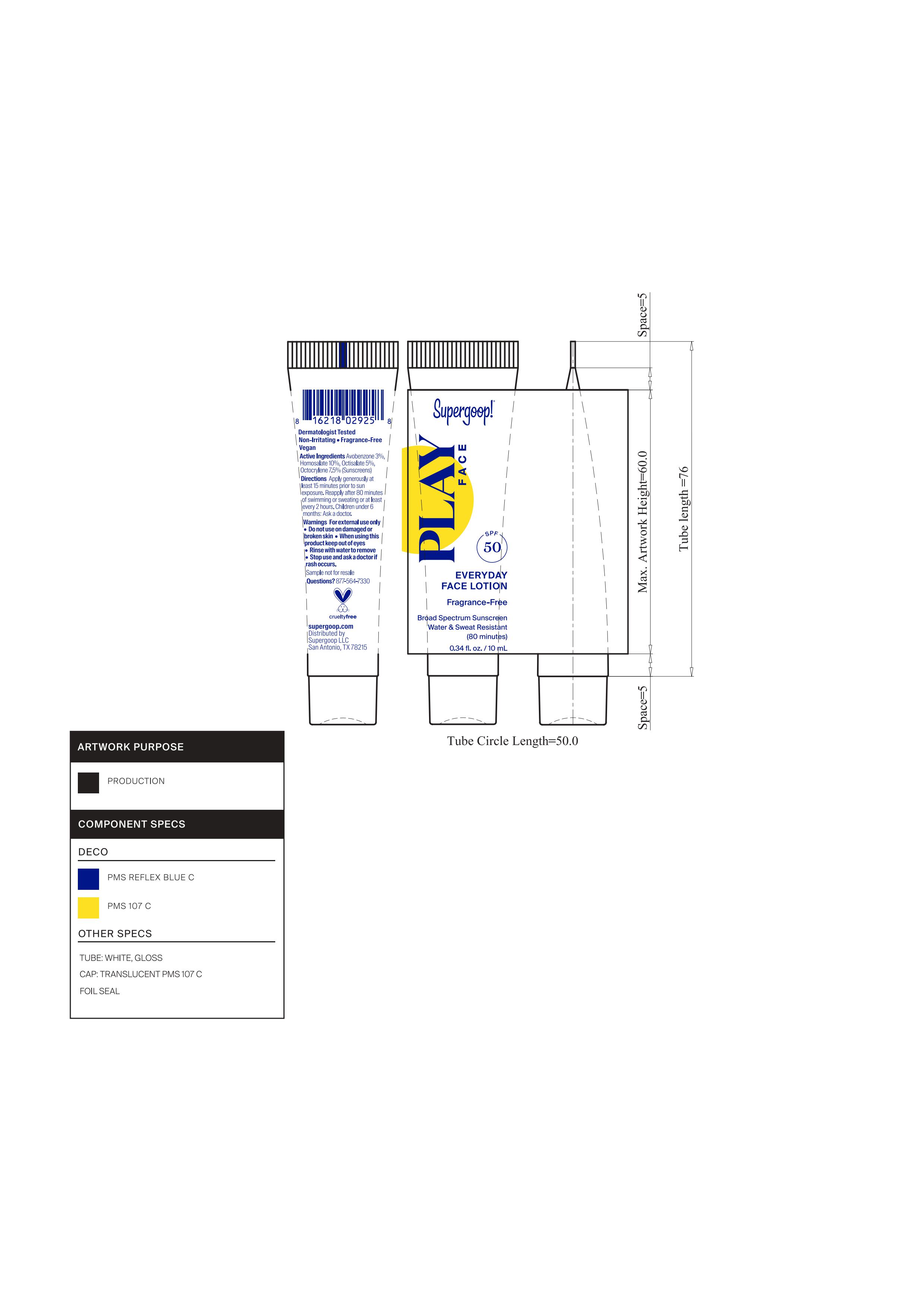 Pill image for Play Everyday Lotion Spf 50 With Sunflower Extract