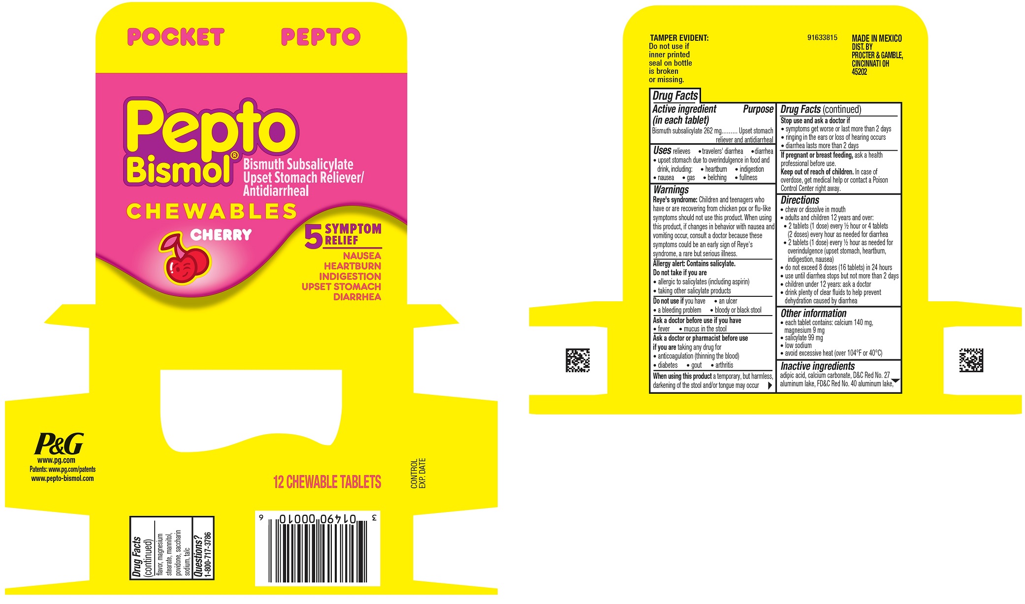Pill image for Pocket Pepto