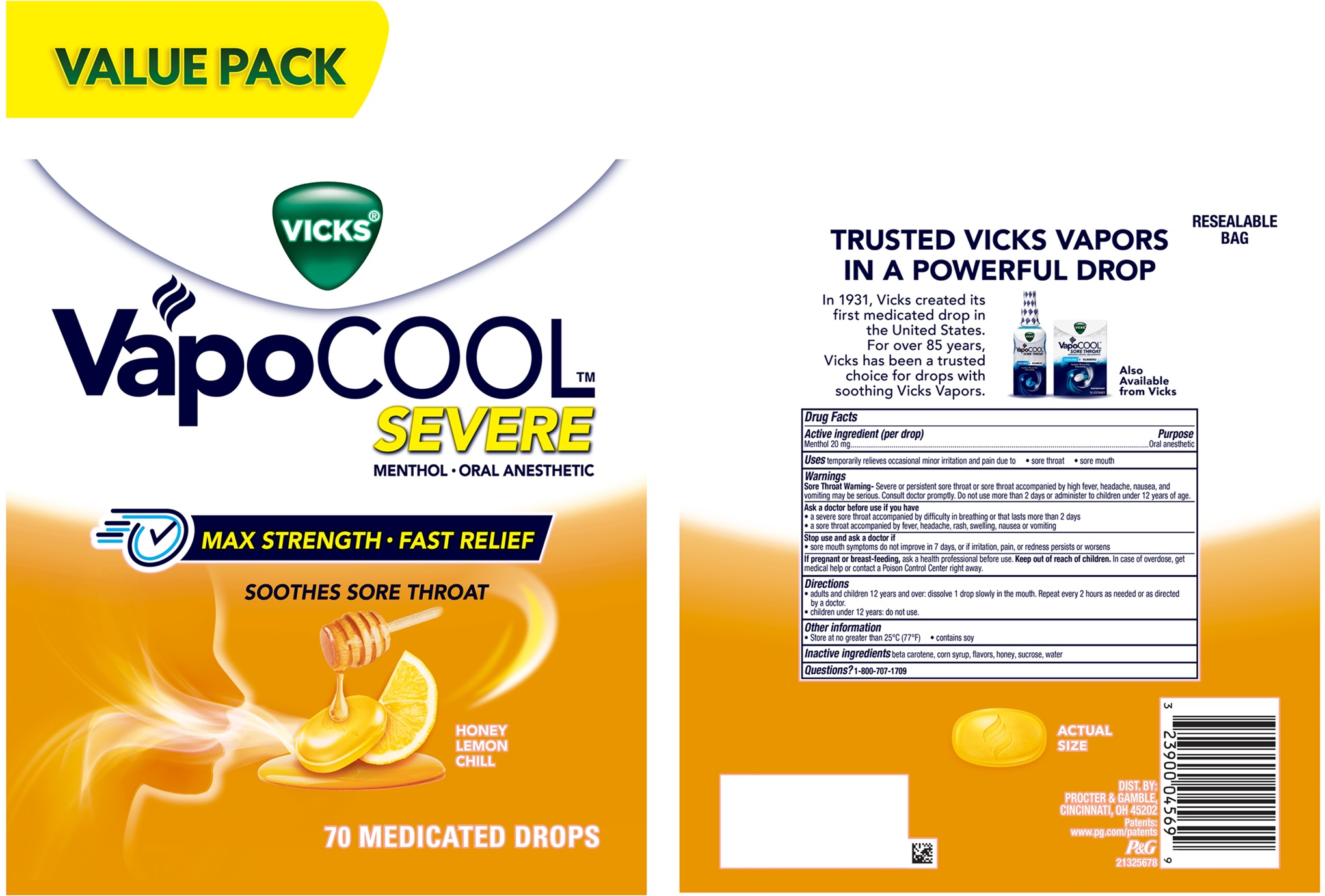 Pill image for vicks vapocool severe