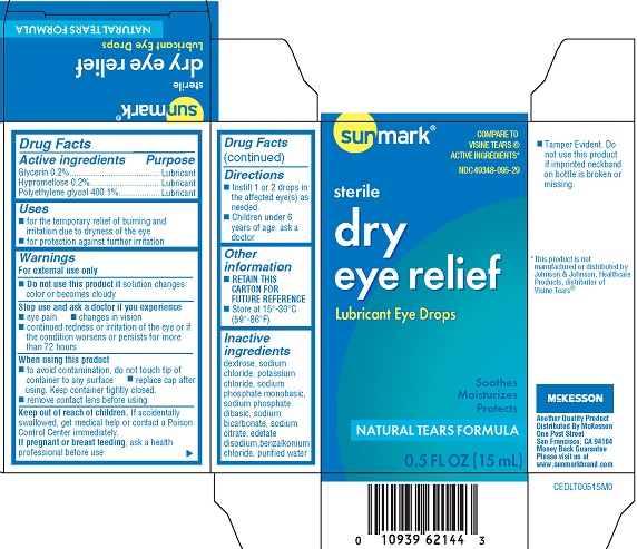 Pill image for Sunmark Dry Eye Relief (pld)
