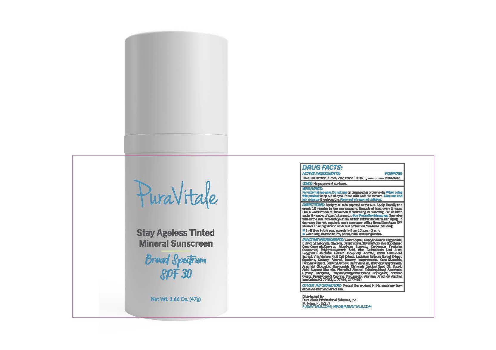 Pill image for Stay Agelesstinted Mineral Sunscreen Broad Spectrum Spf 30