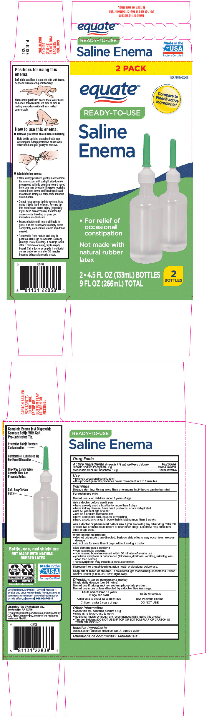 Pill image for Equate™ Ready-to-use Enema