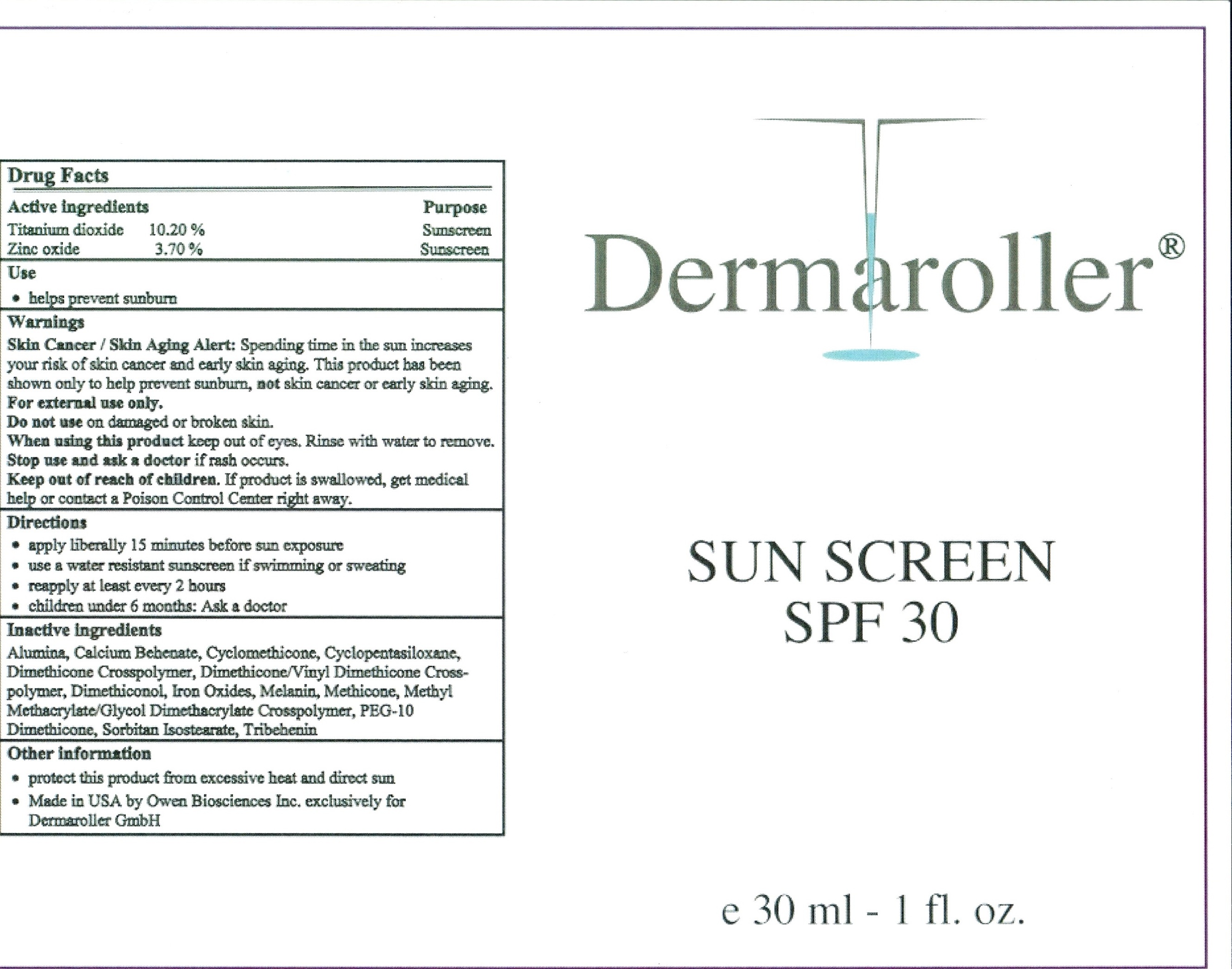 Pill image for Dermaroller Anhydrous Sunscreen