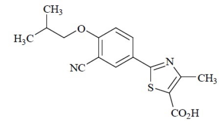 Pill image for These Highlights Do Not Include All The Information Needed To Use Febuxostat Tablets Safely And Effectively. See Full Prescribing Information For Febuxostat Tablets.