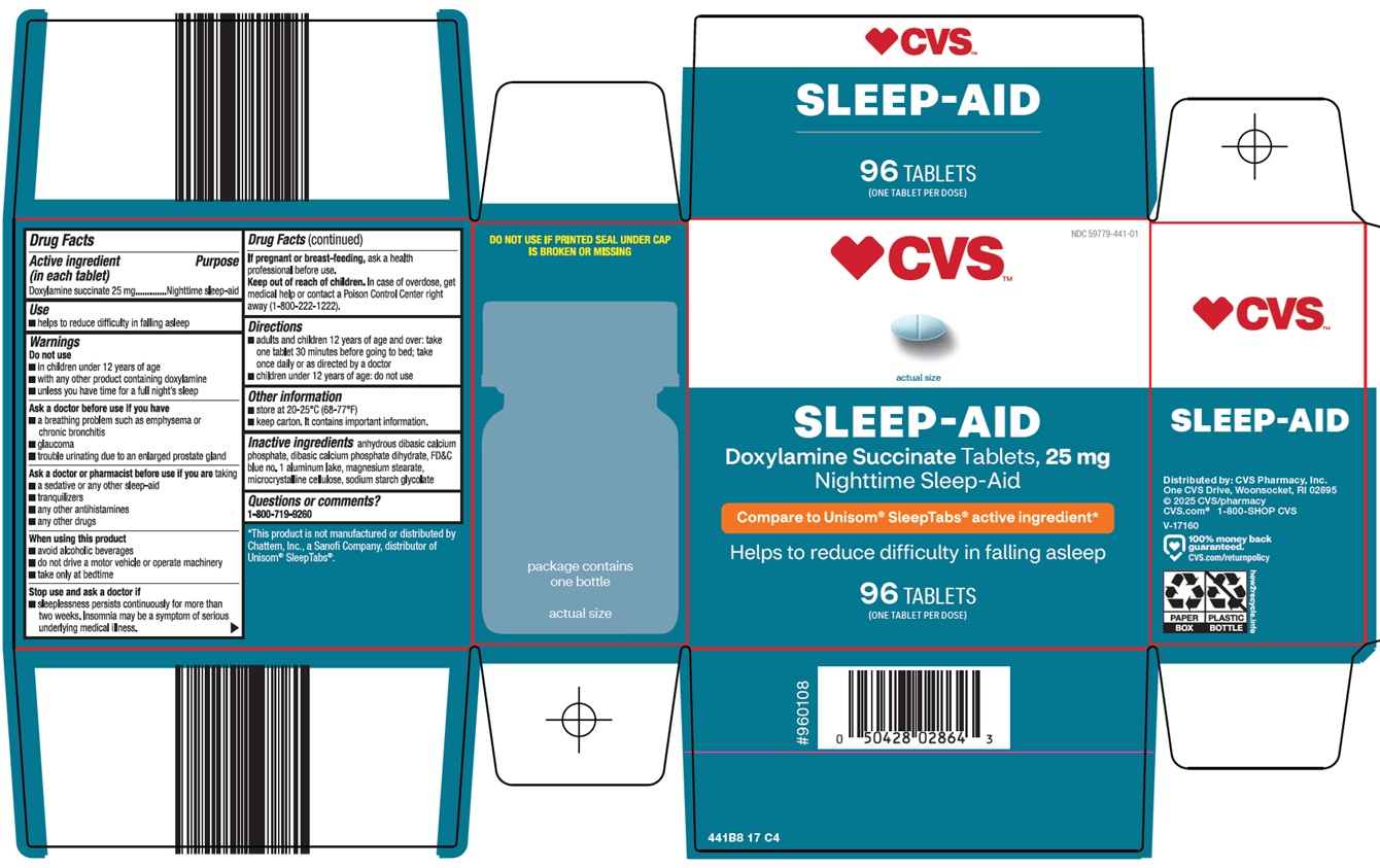 Pill image for Cvs Pharmacy, Inc. Sleep-aid Drug Facts