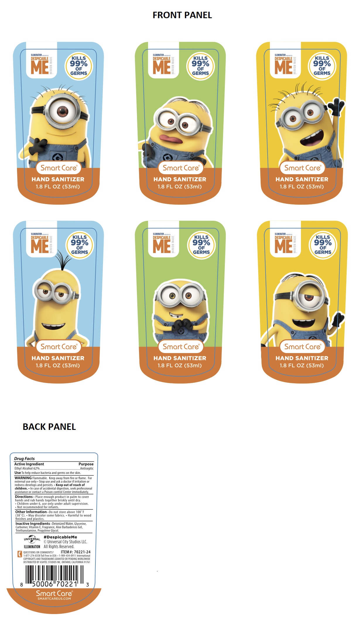 Pill image for minions hand sanitizer
