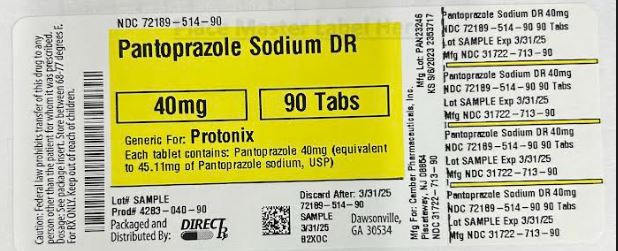 Pill image for Pantoprazole Sodium Dr