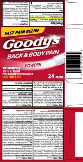 Pill image for Goodys Back And Body Pain